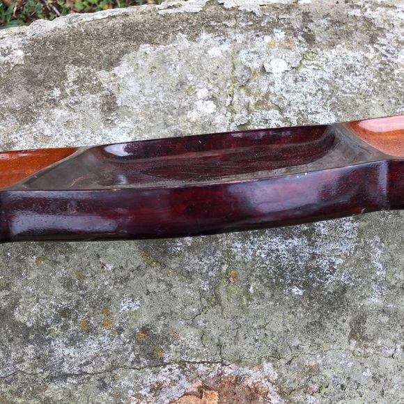 Vintage Taverneau Hand Crafted Wood Platter Tray - Picture 6 of 10